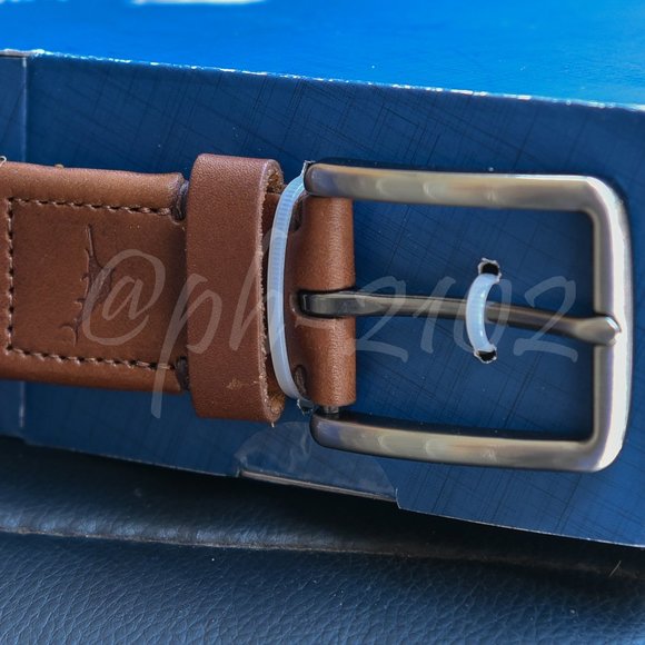 Tommy‎ Bahama Men's Stretch Braided Belt Navy/Khaki - Picture 1 of 4